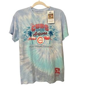 Mitchell & Ness Tie-Dye Tee Chicago Cubs MLB AZ Spring Training CoopersTown Sz M